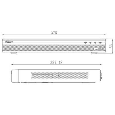 NVR IP видеорегистратор DHI-NVR4232-16P-4KS2 Dahua