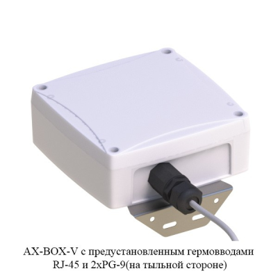 AX-BOX-V - универсальный герметичный бокс для параболической антенны