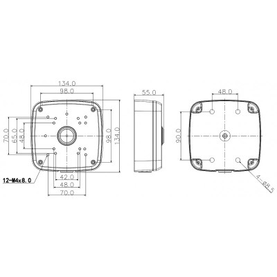 Монтажная коробка DH-PFA121 Dahua