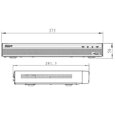 DHI-NVR4232-4KS2 IP регистратор Dahua