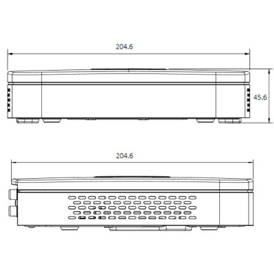 NVR IP видеорегистратор DHI-NVR2104-P-4KS2 Dahua