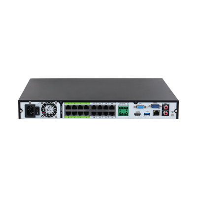 DHI-NVR5216-16P-EI 16-канальный IP-видеорегистратор c PoE, 4K, H.265+ и ИИ